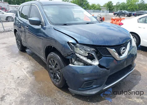 2016 Nissan Rogue S/Sl/Sv from USA, damaged, VIN KNMAT2MV3GP665361